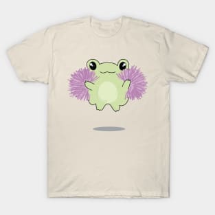 Kawaii Frog Loves Cheer T-Shirt